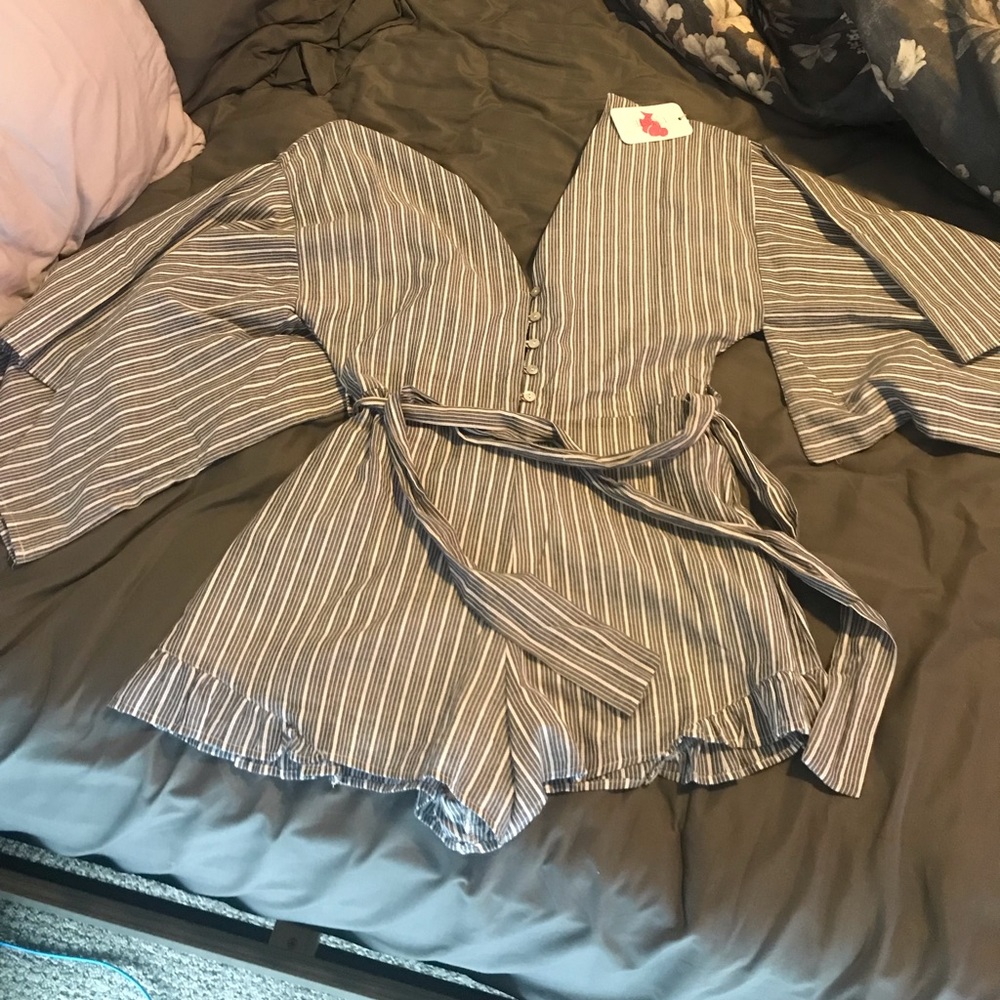 Long sleeve romper
